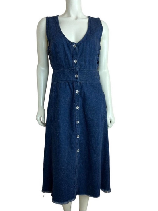 Rachel Comey Dresses & Skirts - Rachel Comey Mesita Denim Button-Front Midi Dress - Blue